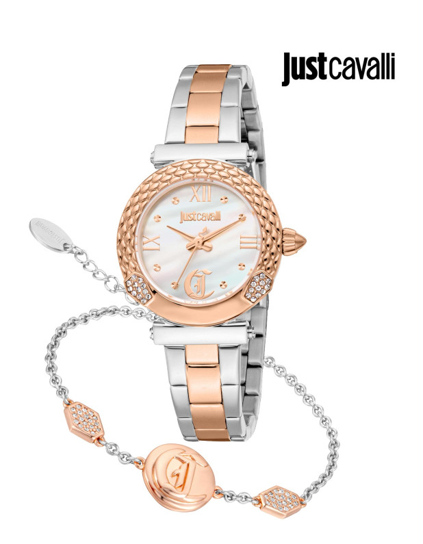 Just Cavalli Ladies Watch with Bracelet